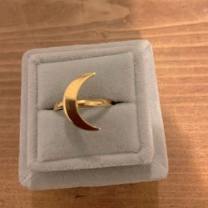 Crescent Moon Ring